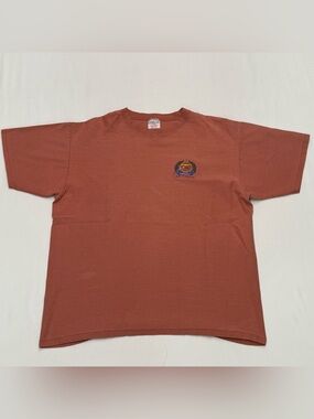 Vintage 90s Single Stitch Historic Gettysburg Striped Short Sleeve Tee Adult XL